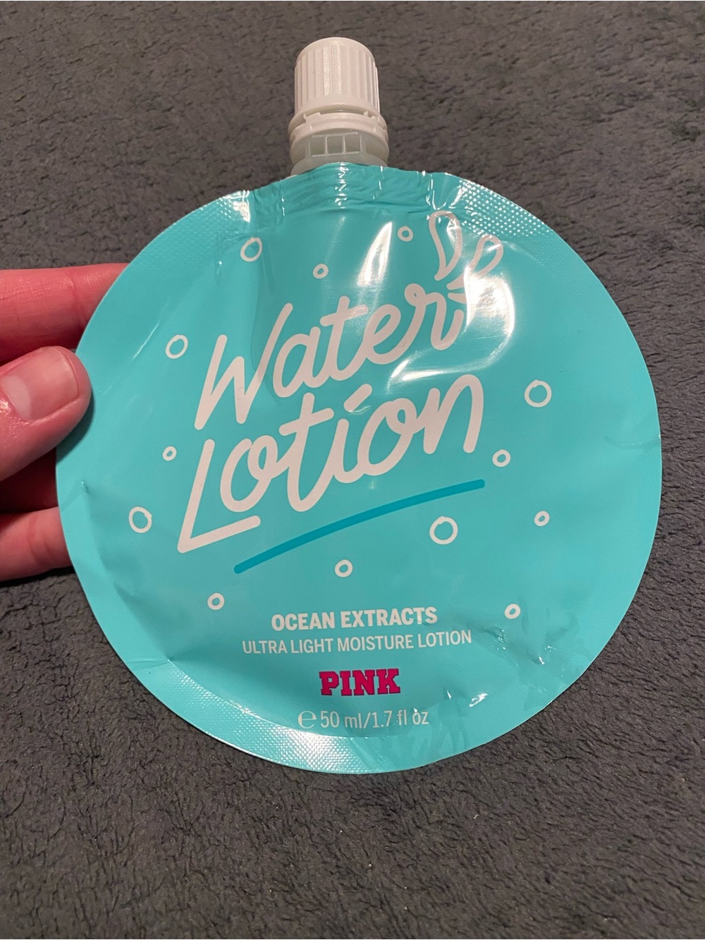 Pink Victoria’s Secret water lotion